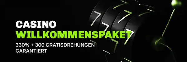 Velobet Casino Willkommenspaket mit 330 Prozent und 300 Gratisdrehungen