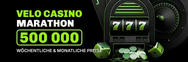 Velo Casino Marathon mit 500000 Preispool