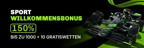 Velobet Sport Willkommensbonus 150 Prozent bis 1000 Euro